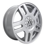 Kit 4 Rodas Aro 17x7 Vw Passat Vr6 4x100/108 Prata Brw 580