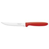 Faca Para Churrasco Tramontina Ipanema Com Lamina Em Aço Inox E Cabo De Polipropileno Vermelho 5&quot;