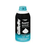 Gillette Foamy Shave Foam Sensitive Skin 11 Oz Da Gillette