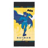 Toalha Banho Batman Felpuda Personagem Estampada 60 X 120 Cm