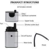 Pistola De Fumaça Portátil Para Fumar Coquetel Ferramenta De Fumar Preto