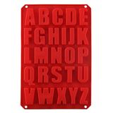 Silicone Letter Cake Mold Bpa Free Non-stick Chocolate Mold Soft And Easy To Release Decorando Silicone Red Mold Cake Assando Utensílios B