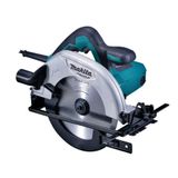 Serra Circular 190mm 185mm 1050w Lâmina Tct Guia Reta Chave Punho Emborrachado M5802b 220v Makita