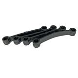 Tirante Preto Mondial Clean Original 326000047 Whirpool - Kit Com 4