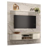 Home Suspenso Para Tvs De 75&quot; Paderbom Calacata Off White