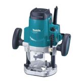 Tupia 12mm 1-2\&#39;\&#39; 1650w 22000rpm Com Guia Reta Pinça Chave M3600b 127v Makita