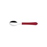 Kit 3 Colher De Chá Leme Inox Vermelho