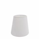 Cúpula Em Tecido Cone Abajur Luminária Cp-2004 14/08x13cm Branco