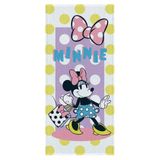 Toalha Banho Minnie Felpuda Estampada 60x120cm
