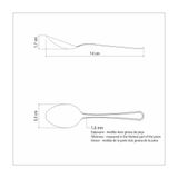 Colher Para Cha Tramontina Sonata Em Aço Inox Acabamento Alto Brilho