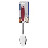 Colher Para Servir Tramontina Utilita Em Aço Inox Com Cabo De Polipropileno Vermelho