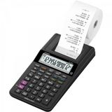 Calculadora Com Bobina Casio Hr-8rc-we-b-dc 12 Dígitos Preta