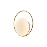 Arandela Nordecor Niza 6w Led Bivolt Dourado Fosco