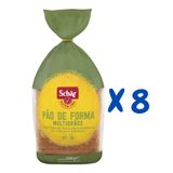 Pão De Forma Multigrãos Schär 200g - 8 Unidades