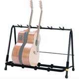 Suporte Hercules Gs525b Para Guitarra Baixo Violão Rack P/ 5 Instrumentos
