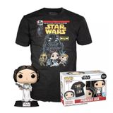 Funko Pop &amp; Tee Star Wars Retro Princess Leia - G