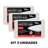 Kit 3 Travesseiros Nasa Astronauta Master Comfort Conforto