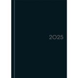 Agenda Executiva Costurada Capa Dura Milano 2025 - Preta - 12,3x16,6cm - Tilibra Tilibra