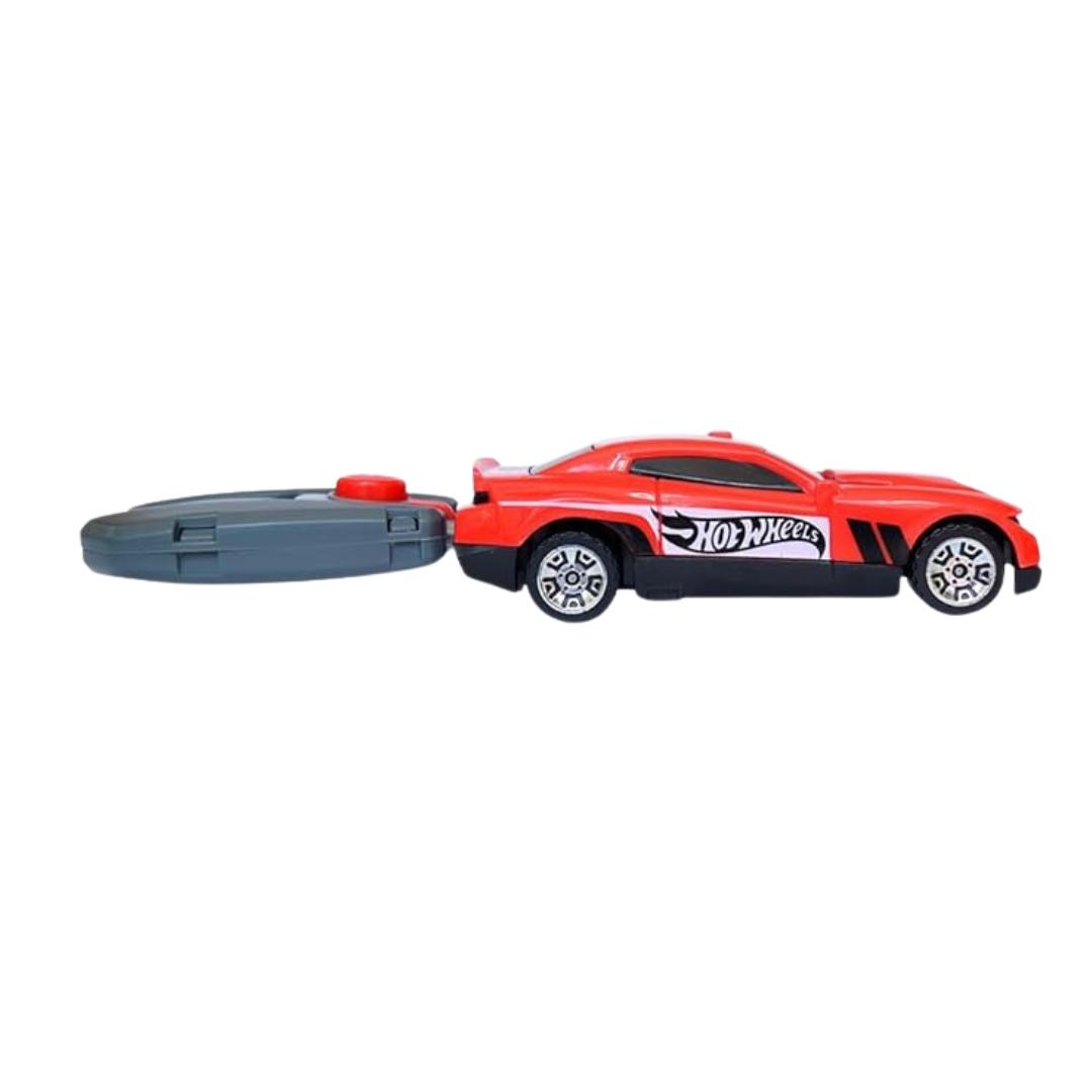 Carrinho Hot Wheels Chave Lançadora Radical Vermelho - Fun