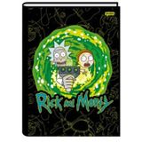 Caderno Brochura Univ Cd 80fls Rick And Morty Jandaia 75189