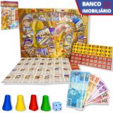 Jogo De Tabuleiro Banco Imobiliário Mesa Brinquedo Educativo