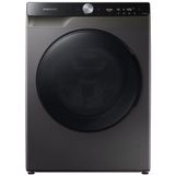 Lavadora E Secadora Samsung Smart 12kg Inox 110v Wd13t504dbn/az