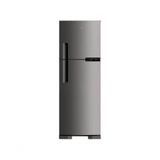 Refrigerador Brastemp Brm44hk Frost Free Com Gavetão De Legumes Fresh Zone Inox - 375l 127v