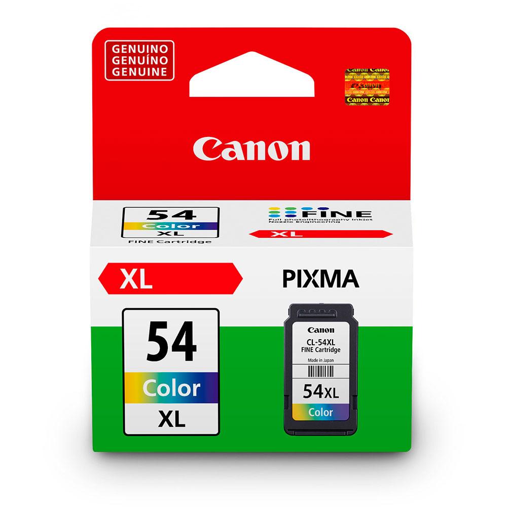 Cartucho Canon Colorido Impressora Multifuncional Canon Pixma E481- Cl-54xl