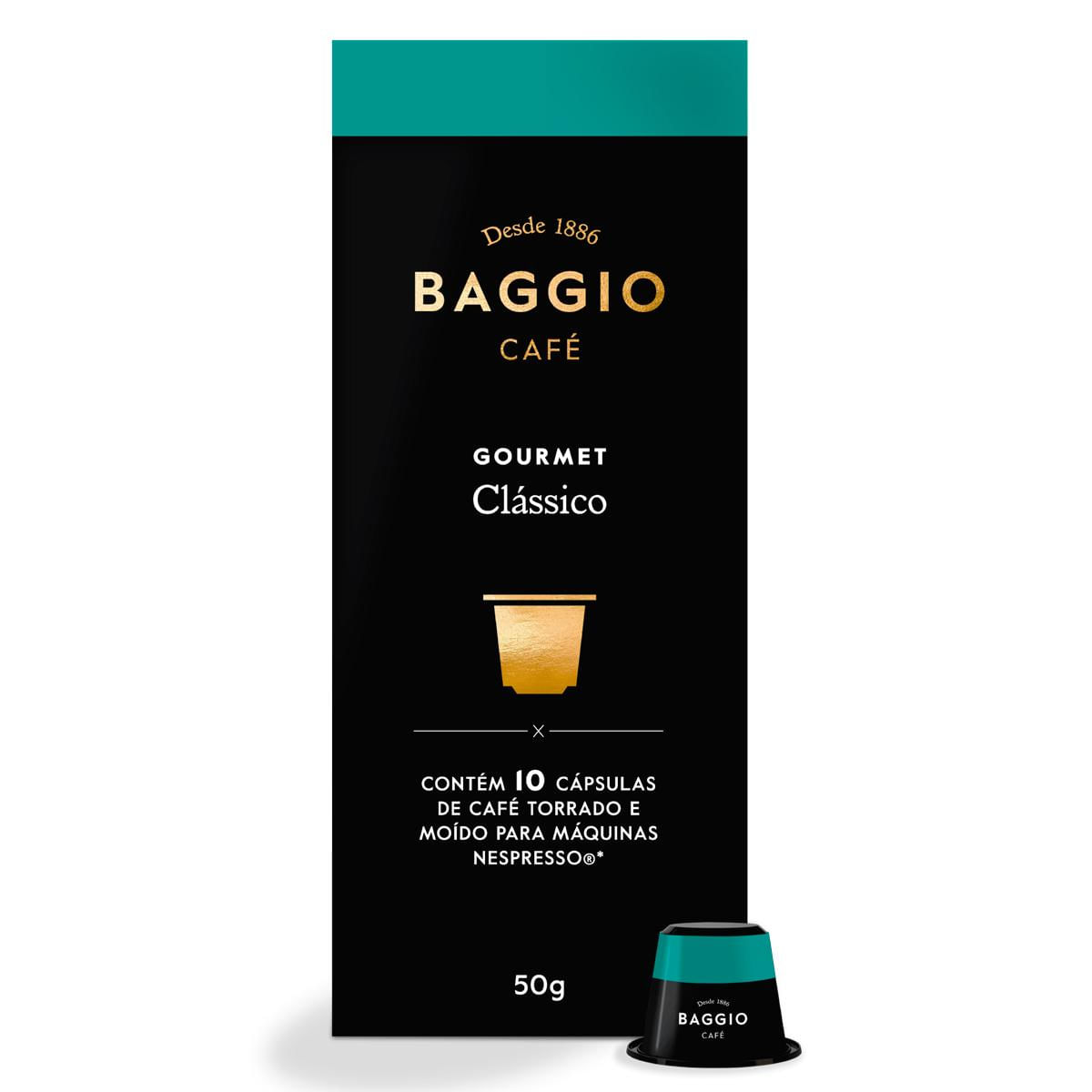 Cápsula Café Gourmet Expresso Classico Baggio Para Nespresso