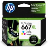 Cartucho Hp 667xl Colorido 8ml Original