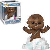 Funko Pop Star Wars 374 Chewbacca Flocked Battle Echo Base