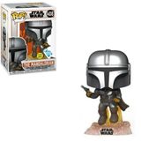 Funko Pop Star Wars 408 The Mandalorian Flying Glows In The Dark