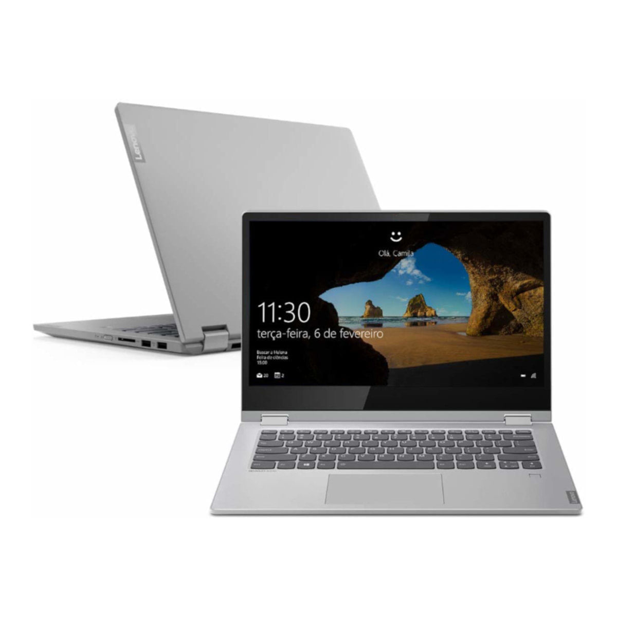 Notebook 14pol Lenovo Ideapad C340 81RL0003BR (Core i7 8565U, 8GB DDR4 ...