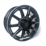 Kit 4 Rodas Aro 14x6 Daimler 4x100/108 Black Brw 1570