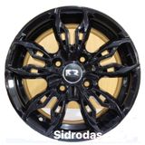 Kit 4 Rodas Aro 14x6 Krmai Esportiva 4x100 Black Krmai K61