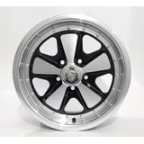 Kit 4 Rodas Aro 15x6 New Fuchs 5x112 Face Diaman. Zunky