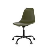 Cadeira De Escritório Eames Pc Office Verde Musgo