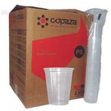 Copo 180ml Descartavel Plastico Agua Copaza C/2500 Transpare