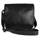 Bolsa Carteiro Masculina Tiracolo De Couro Legítimo Genuíno