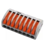 100 Pçs Conector Borne Emenda 8 Fios - Modelo Pct-218