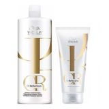 Kit Wella Oil Reflections Shampoo 1l+2 Condicionadores 200ml