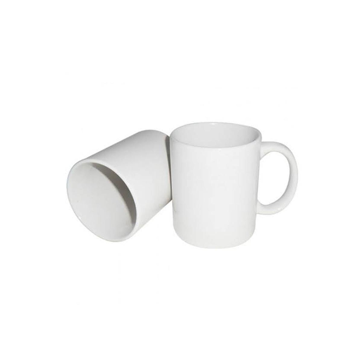 Caneca Porcelana Branca Para Sublimação 325 Ml C/12