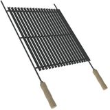 Grelha Esmaltada Para Churrasco Chapa 50x45cm Progás Gaúcho