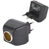 Adaptador Conversor Tomada Bivolt 110v 220v Para 12v (600ma)