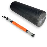 Rolo De Liberação Miofascial Eva 45cm + Bastão Odin Fit