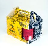 Maleta Delivery Kit Para Combo E Lanches Modelo Rústico 50un