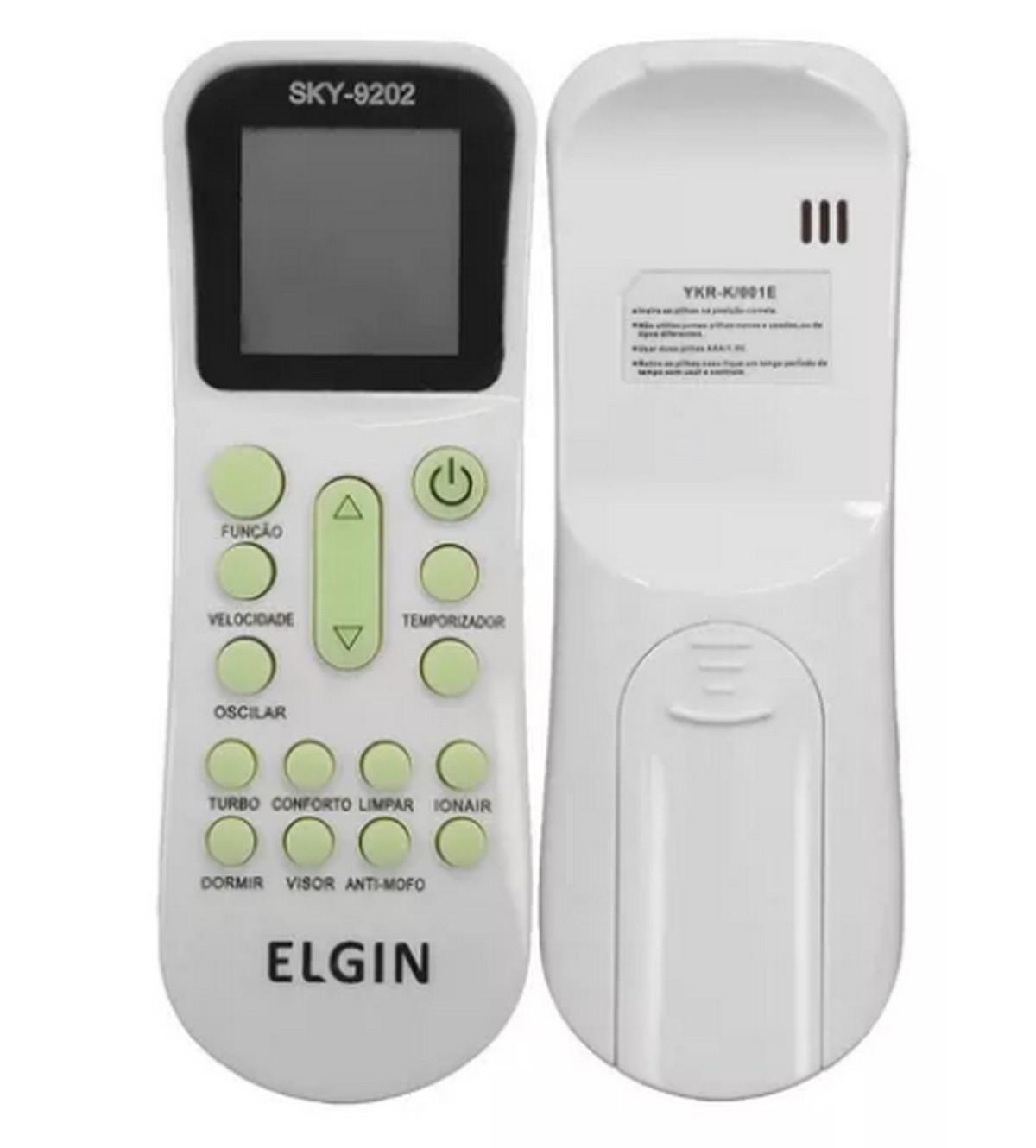 Controle Para Ar Condicionado Elgin Split Eco Inverter