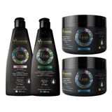 Kit Arvensis Ondulados Shampoo + Condicionador + 2 Máscaras