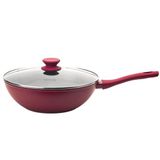 Panela Wok Indução 28cm Antiaderente Ceramic Cook Mimo Style