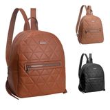 Bolsa Mochila Media Feminina Em Matelassê Colors Linda Alice